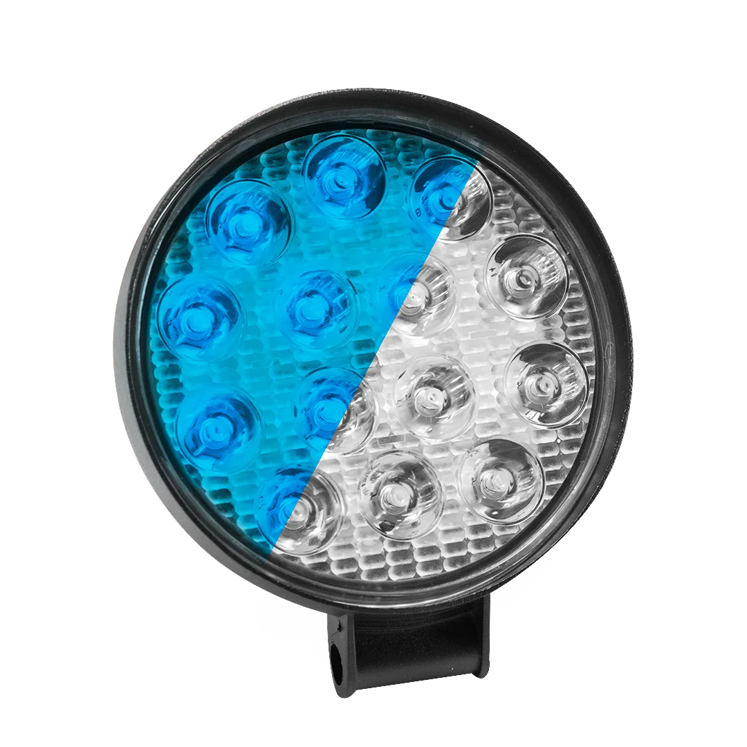 Farol de LED Redondo 48W Blue Beam Slim