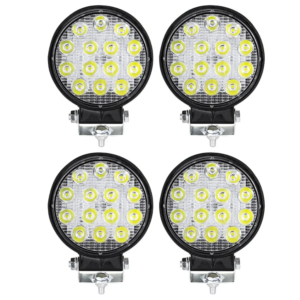Farol de LED Redondo 42W