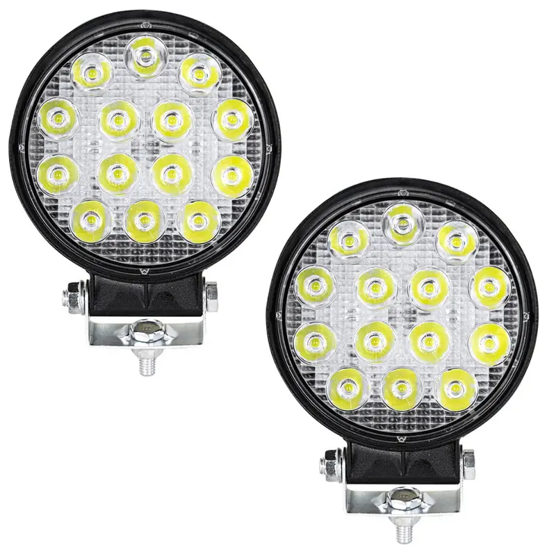 Farol de LED Redondo 42W