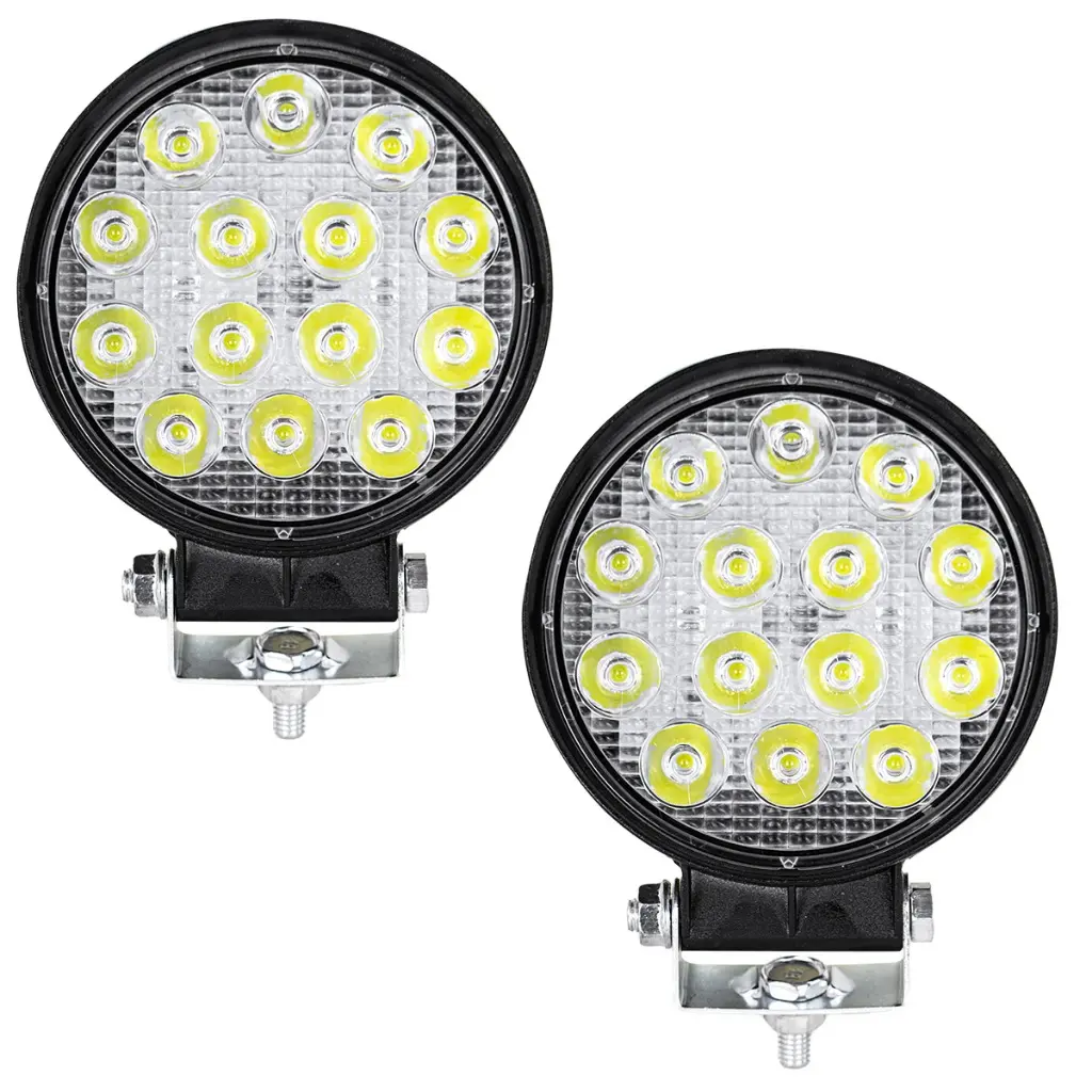 Farol de LED Redondo 42W