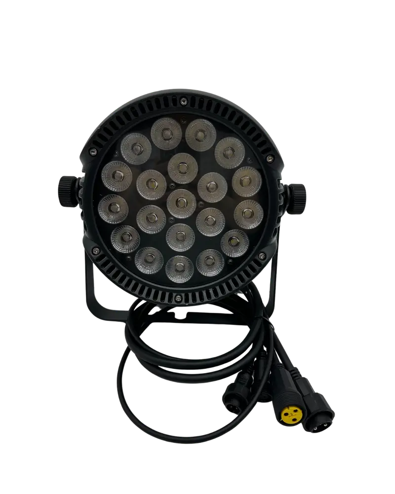 Refletor PAR LED Outdoor 200W RGBWYP IP65 com RDM