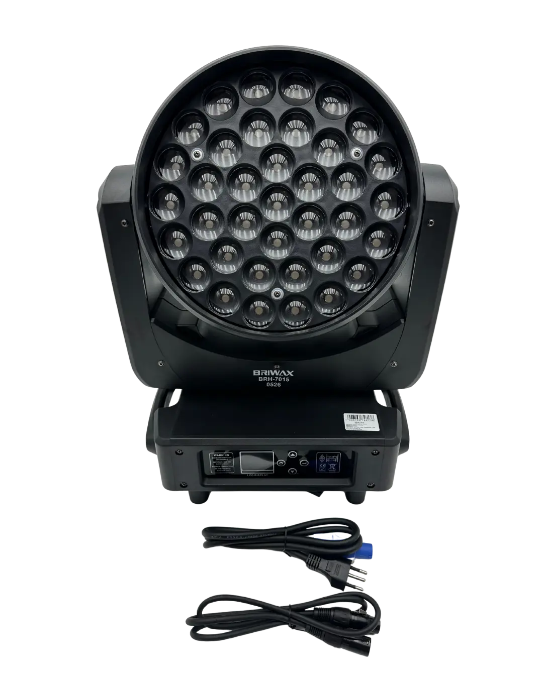 Moving Head LED Zoom 500W RGBW com RDM