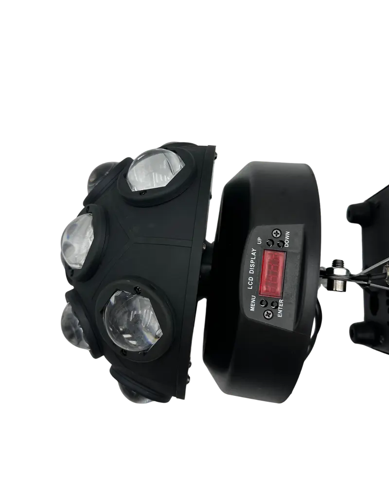 Moving Head LED Magic Ball 250W RGBW com Laser e RDM