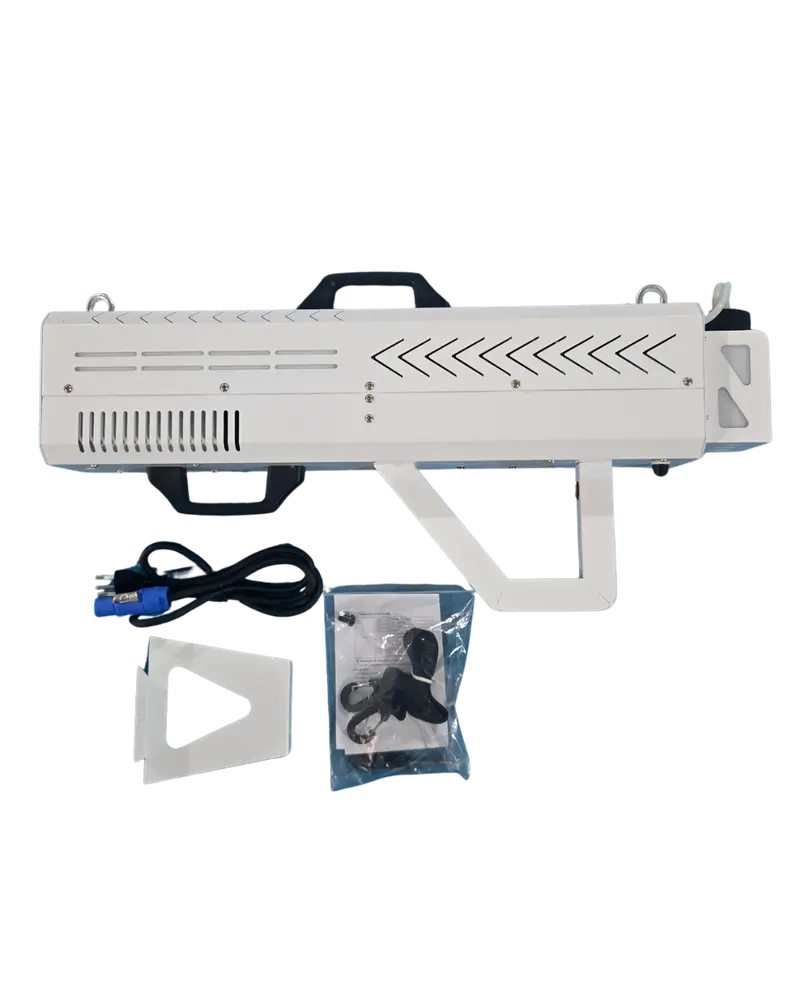 Pistola de Fumaça 1500W com LED RGB