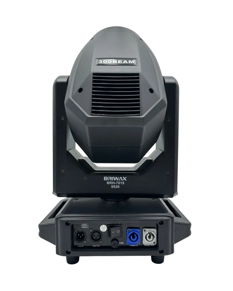 Moving Head Beam 450W com LED RGB e RDM