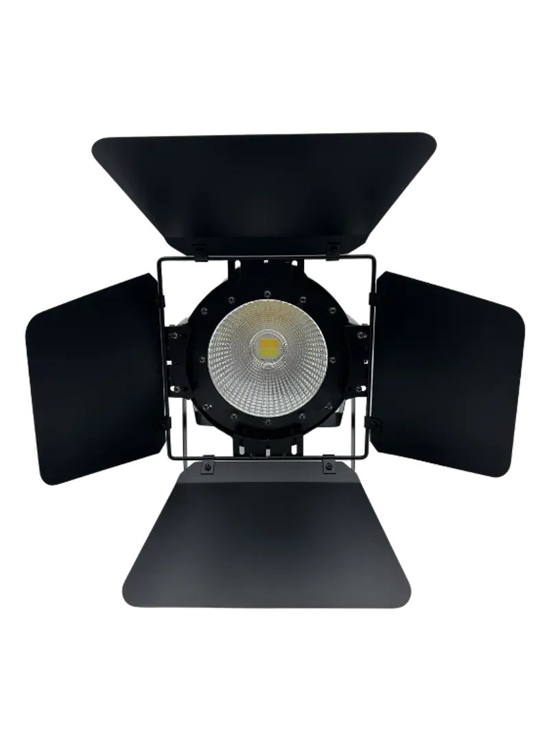 Refletor de Led Cob 200w branco quente e frio com Bandoor
